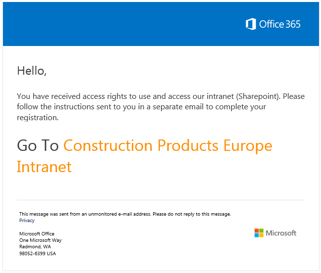 SharePoint email 1